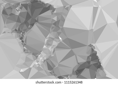 Geometric low polygonal background. Abstract multicolor mosaic backdrop. Design element for book covers, presentations layouts, title backgrounds. Vector clip art.