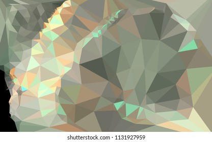 Geometric low polygonal background. Abstract multicolor mosaic backdrop. Design element for book covers, presentations layouts, title backgrounds. Vector clip art.