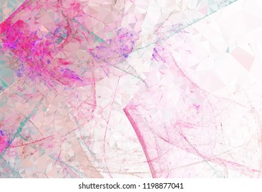 Geometric low polygonal background. Abstract multicolor mosaic backdrop.  Vector clip art.