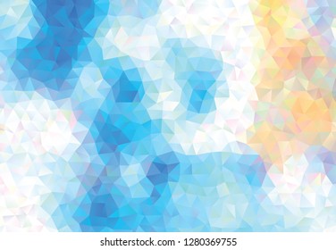 Geometric low polygonal background. Abstract mosaic backdrop.