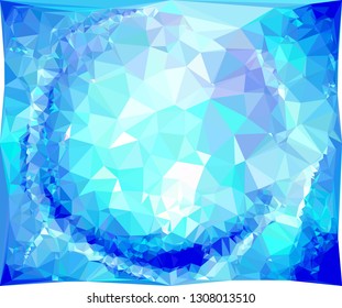 Geometric low polygonal background. Abstract mosaic backdrop. 