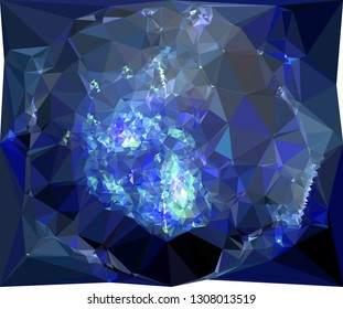 Geometric low polygonal background. Abstract mosaic backdrop. 