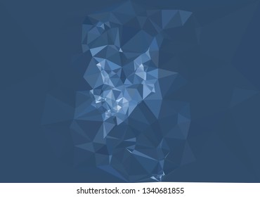 Geometric low polygonal background. Abstract mosaic backdrop. 
