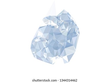 Geometric low polygonal background. Abstract mosaic backdrop.