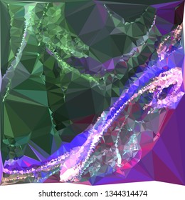 Geometric low polygonal background. Abstract mosaic backdrop.