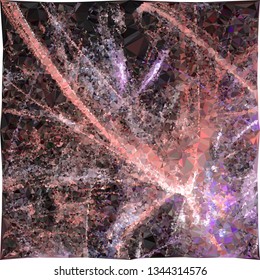 Geometric low polygonal background. Abstract mosaic backdrop.