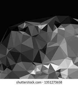 Geometric low polygonal background. Abstract mosaic backdrop.