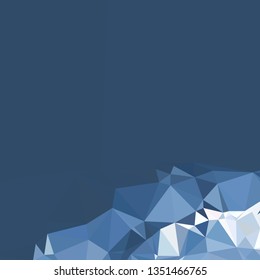 Geometric low polygonal background. Abstract mosaic backdrop.