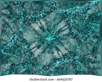 Geometric low polygonal background. Abstract multicolor mosaic backdrop. Design element for book covers, presentations layouts, title backgrounds. Vector clip art.