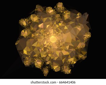 Geometric low polygonal background. Abstract multicolor mosaic backdrop. Design element for book covers, presentations layouts, title backgrounds. Vector clip art.