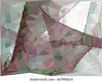 Geometric low polygonal background. Abstract multicolor mosaic backdrop. Design element for book covers, presentations layouts, title backgrounds. Vector clip art.
