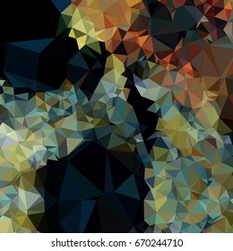 Geometric low polygonal background. Abstract multicolor mosaic backdrop. Design element for book covers, presentations layouts, title backgrounds. Vector clip art.
