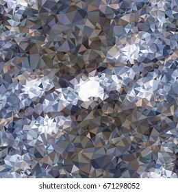 Geometric low polygonal background. Abstract multicolor mosaic backdrop. Design element for book covers, presentations layouts, title backgrounds. Vector clip art.