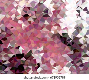 Geometric low polygonal background. Abstract multicolor mosaic backdrop. Design element for book covers, presentations layouts, title backgrounds. Vector clip art.