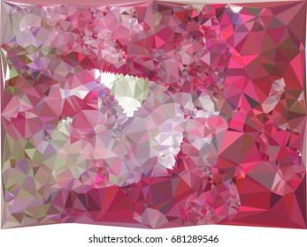Geometric low polygonal background. Abstract multicolor mosaic backdrop. Design element for book covers, presentations layouts, title backgrounds. Vector clip art.