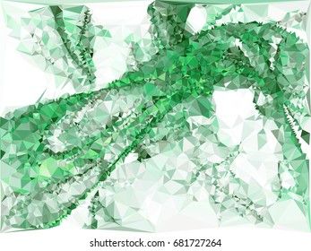 Geometric low polygonal background. Abstract multicolor mosaic backdrop. Design element for book covers, presentations layouts, title backgrounds. Vector clip art.