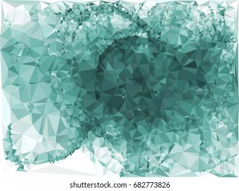 Geometric low polygonal background. Abstract multicolor mosaic backdrop. Design element for book covers, presentations layouts, title backgrounds. Vector clip art.