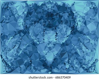 Geometric low polygonal background. Abstract multicolor mosaic backdrop. Design element for book covers, presentations layouts, title backgrounds. Vector clip art.
