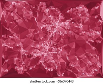 Geometric low polygonal background. Abstract multicolor mosaic backdrop. Design element for book covers, presentations layouts, title backgrounds. Vector clip art.