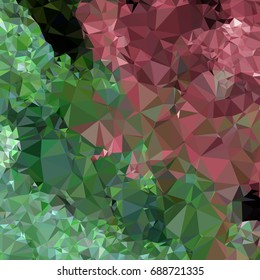 Geometric low polygonal background. Abstract mosaic backdrop. Design element for book covers, presentations layouts, title backgrounds. Vector clip art.