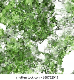 Geometric low polygonal background. Abstract mosaic backdrop. Design element for book covers, presentations layouts, title backgrounds. Vector.