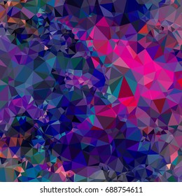 Geometric low polygonal background. Abstract mosaic backdrop. Design element for book covers, presentations layouts, title backgrounds. Vector clip art.