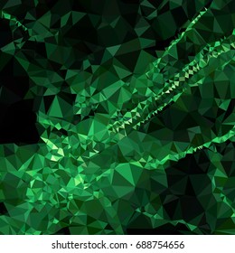 Geometric low polygonal background. Abstract mosaic backdrop. Design element for book covers, presentations layouts, title backgrounds. Vector clip art.