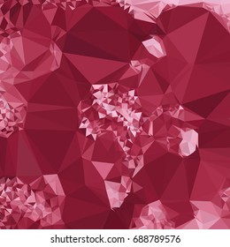 Geometric low polygonal background. Abstract mosaic backdrop. Design element for book covers, presentations layouts, title backgrounds. Vector clip art.