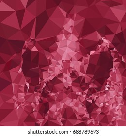 Geometric low polygonal background. Abstract mosaic backdrop. Design element for book covers, presentations layouts, title backgrounds. Vector clip art.