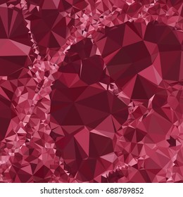 Geometric low polygonal background. Abstract mosaic backdrop. Design element for book covers, presentations layouts, title backgrounds. Vector clip art.