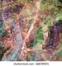 Geometric low polygonal background. Abstract mosaic backdrop. Design element for book covers, presentations layouts, title backgrounds. Vector clip art.