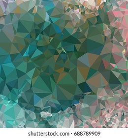 Geometric low polygonal background. Abstract mosaic backdrop. Design element for book covers, presentations layouts, title backgrounds. Vector clip art.