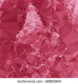 Geometric low polygonal background. Abstract mosaic backdrop. Design element for book covers, presentations layouts, title backgrounds. Vector clip art.