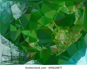 Geometric low polygonal background. Abstract multicolor mosaic backdrop. Design element for book covers, presentations layouts, title backgrounds. Vector clip art.