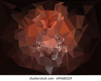 Geometric low polygonal background. Abstract multicolor mosaic backdrop. Design element for book covers, presentations layouts, title backgrounds. Vector clip art.