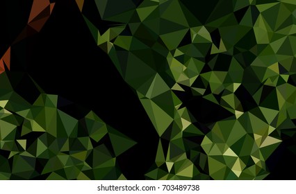 Geometric low polygonal background. Abstract mosaic backdrop. Design element for book covers, presentations layouts, title backgrounds. Vector clip art.
