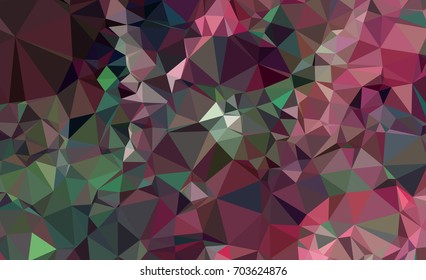 Geometric low polygonal background. Abstract mosaic backdrop. Design element for book covers, presentations layouts, title backgrounds. Vector clip art.