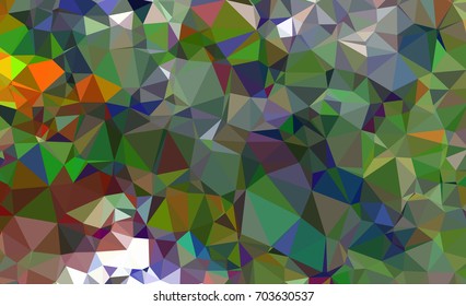 Geometric low polygonal background. Abstract mosaic backdrop. Design element for book covers, presentations layouts, title backgrounds. Vector clip art.