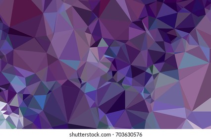 Geometric low polygonal background. Abstract mosaic backdrop. Design element for book covers, presentations layouts, title backgrounds. Vector clip art.