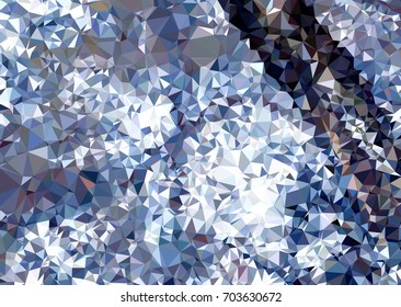 Geometric low polygonal background. Abstract mosaic backdrop. Design element for book covers, presentations layouts, title backgrounds. Vector clip art.