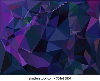 Geometric low polygonal background. Abstract multicolor mosaic backdrop. Design element for book covers, presentations layouts, title backgrounds. Vector clip art.