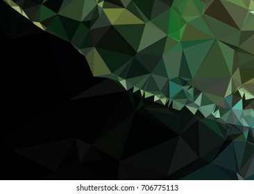 Geometric low polygonal background. Abstract mosaic backdrop. Design element for book covers, presentations layouts, title backgrounds. Vector clip art.