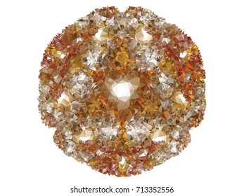 Geometric low polygonal background. Abstract mosaic backdrop. Design element for book covers, presentations layouts, title backgrounds. Vector clip art.