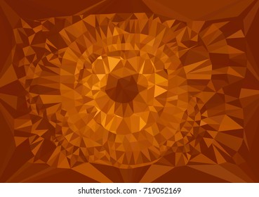 Geometric low polygonal background. Abstract mosaic backdrop in green color. Design element for book covers, presentations layouts, title backgrounds. Vector clip art.