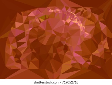 Geometric low polygonal background. Abstract mosaic backdrop in green color. Design element for book covers, presentations layouts, title backgrounds. Vector clip art.