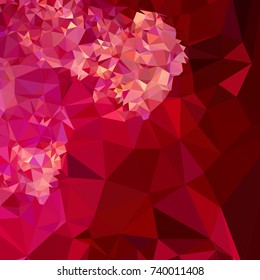 Geometric low polygonal background. Abstract mosaic backdrop. Design element for book covers, presentations layouts, title backgrounds. Vector clip art.