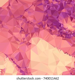 Geometric low polygonal background. Abstract mosaic backdrop. Design element for book covers, presentations layouts, title backgrounds. Vector clip art.