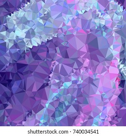Geometric low polygonal background. Abstract mosaic backdrop. Design element for book covers, presentations layouts, title backgrounds. Vector clip art.
