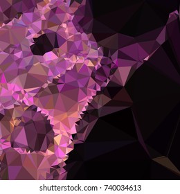Geometric low polygonal background. Abstract mosaic backdrop. Design element for book covers, presentations layouts, title backgrounds. Vector clip art.