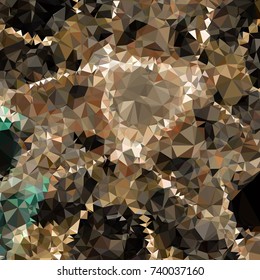 Geometric low polygonal background. Abstract mosaic backdrop. Design element for book covers, presentations layouts, title backgrounds. Vector clip art.